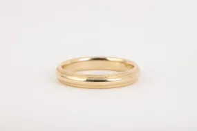 14k Yellow Gold Ring Band Size 10.5 (5.86g.)