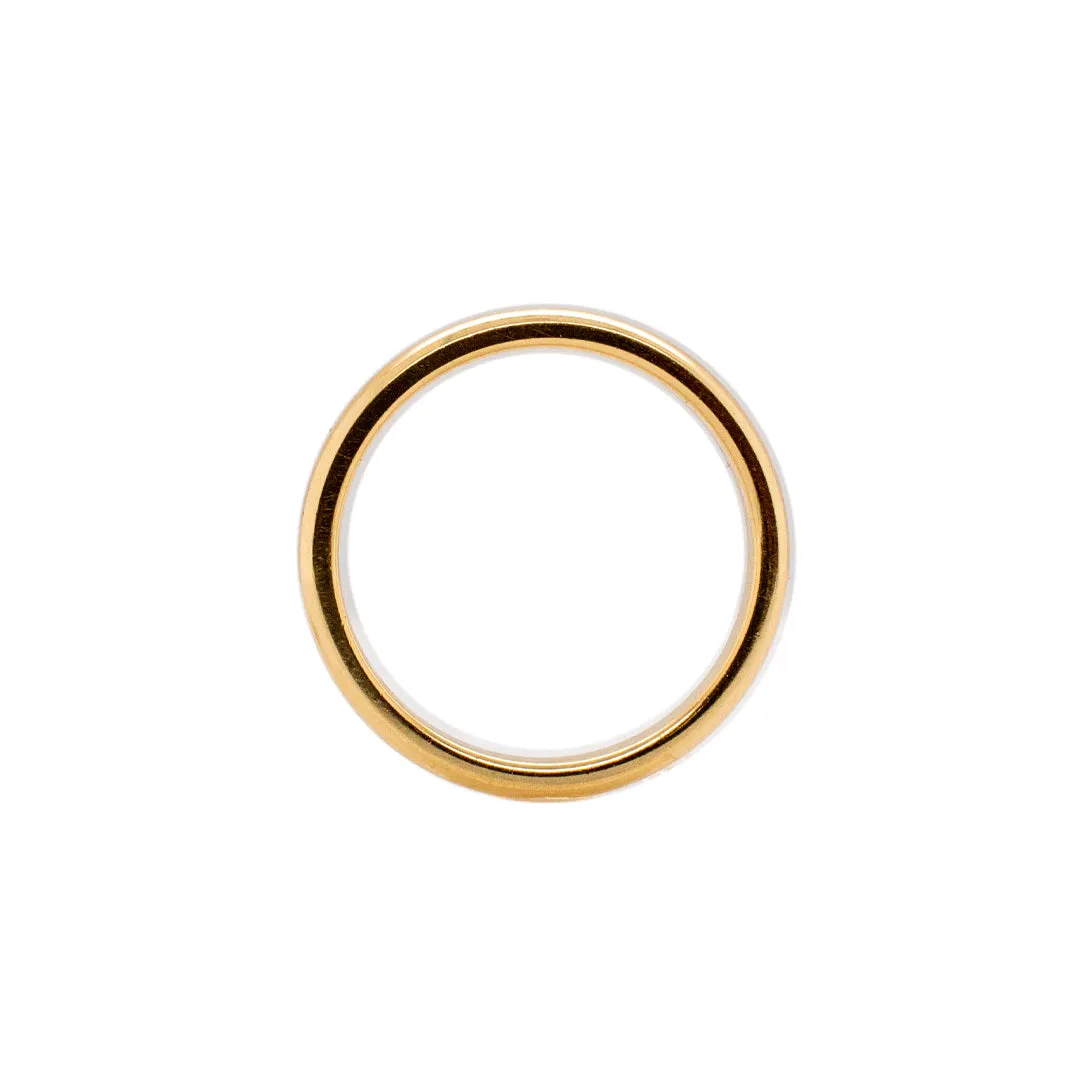 14K Yellow Gold Wedding Band