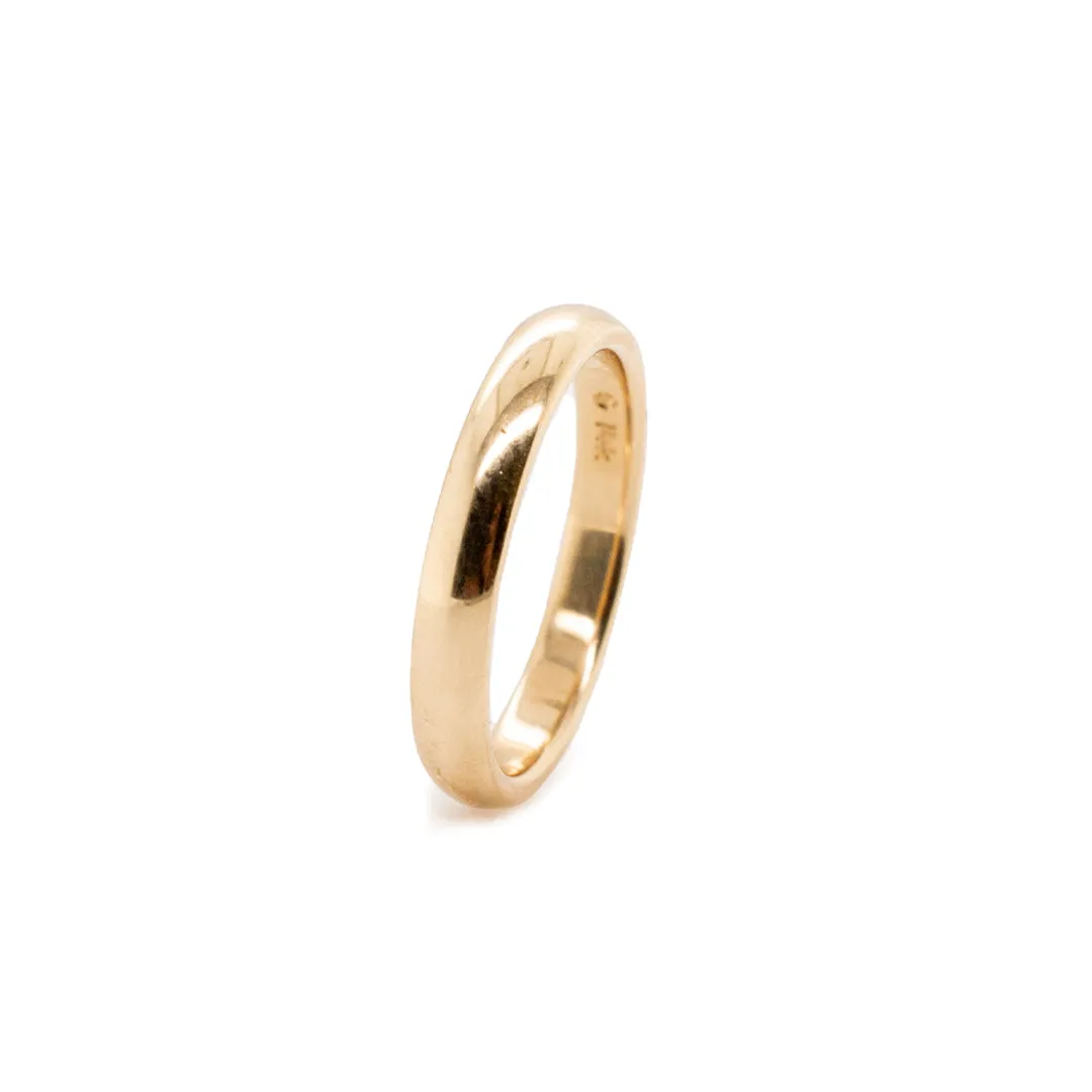 14K Yellow Gold Wedding Band