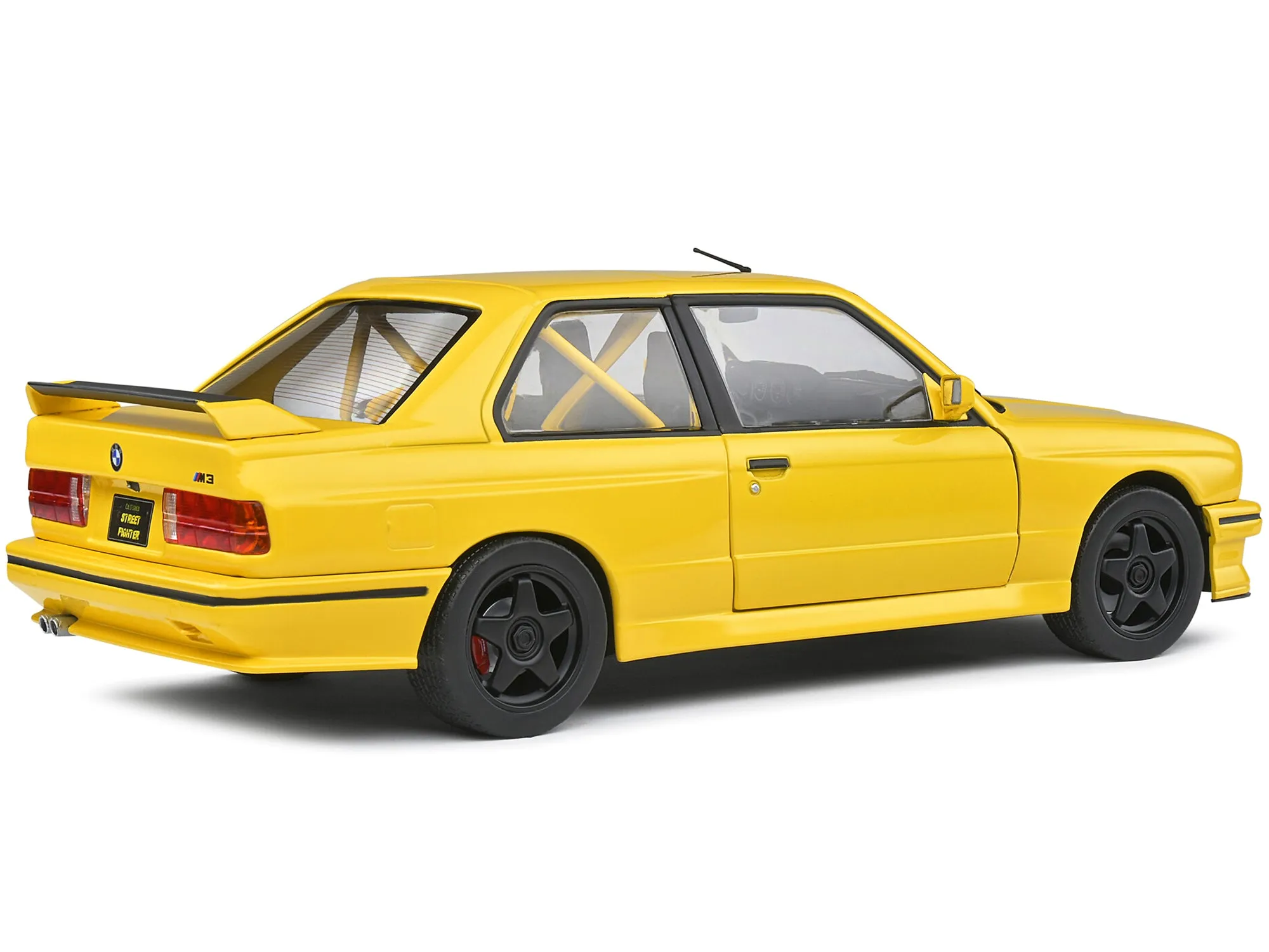 1990 BMW M3 E30 Dakar Yellow Street Fighter 1/18 Diecast Model Car by Solido