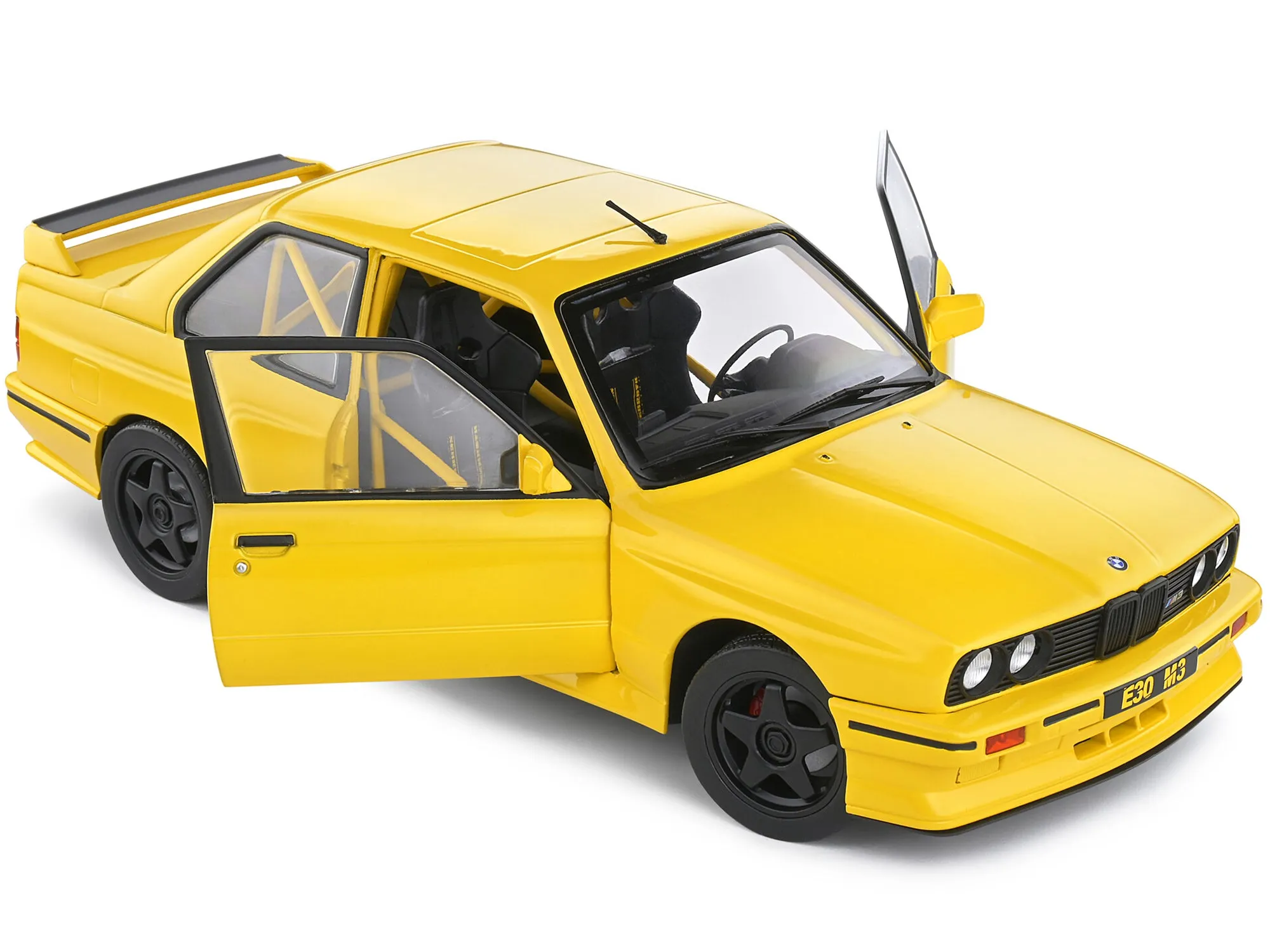 1990 BMW M3 E30 Dakar Yellow Street Fighter 1/18 Diecast Model Car by Solido