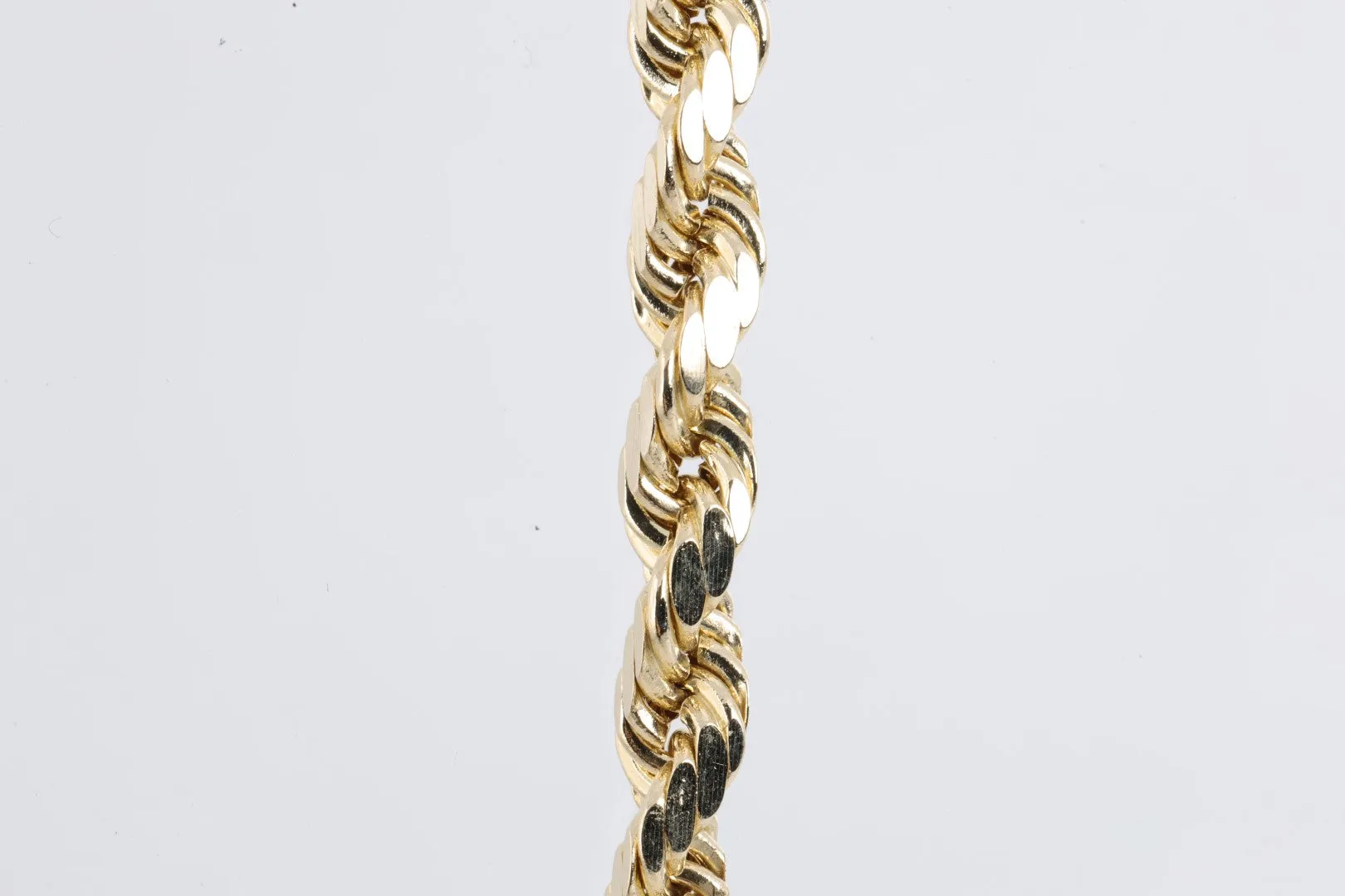 30" 14k Yellow Gold Rope Chain (26.63g.)