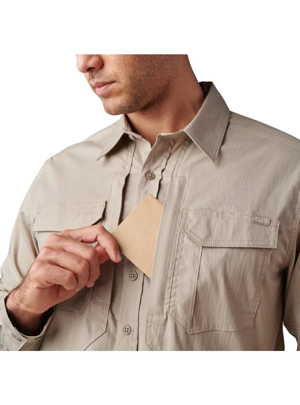 5.11 Tactical ABR Pro L/S Shirt - Khaki