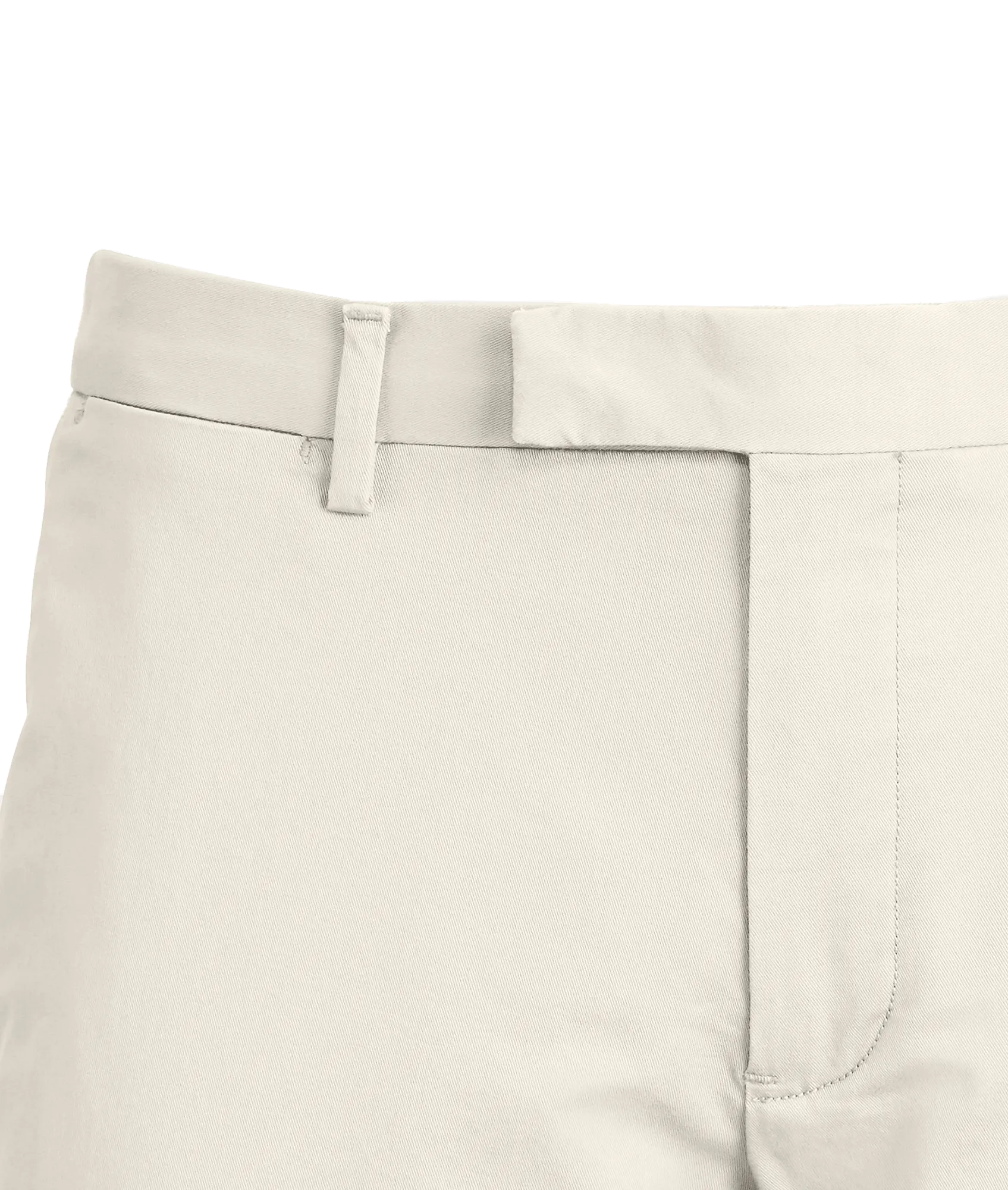 9.5-inch Stretch Slim Fit Chino Short - Beige