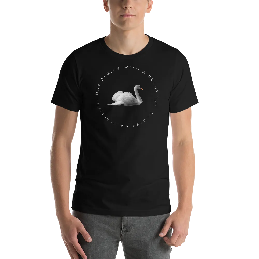 a Beautiful day begins with a beautiful mindset Short-Sleeve Unisex T-Shirt