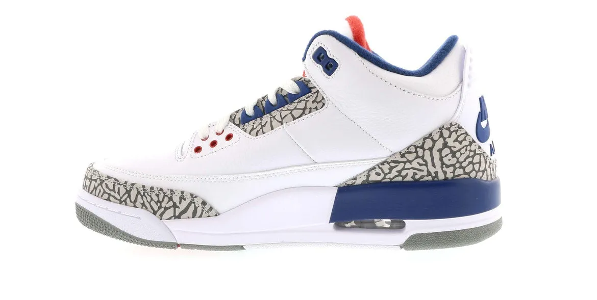 Air Jordan retro 3 "True Blue" 2016