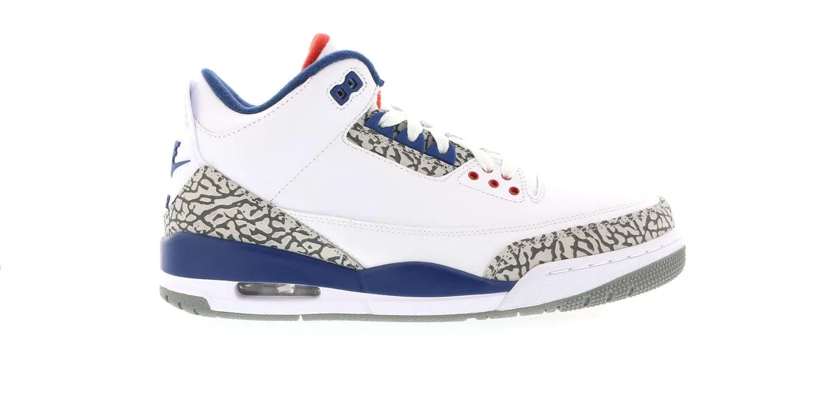 Air Jordan retro 3 "True Blue" 2016