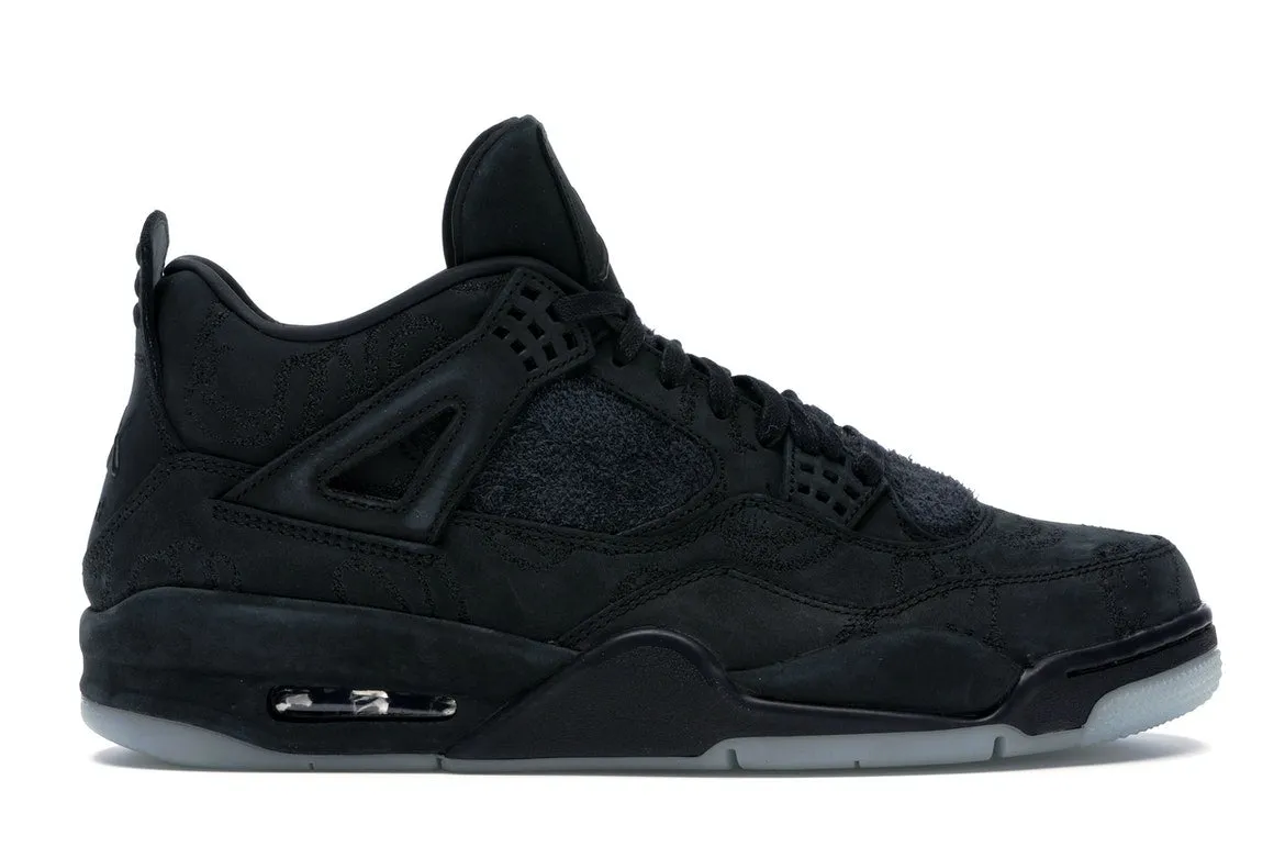 Air Jordan Retro 4 "Kaws" (Black)