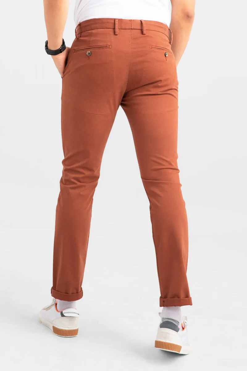 All-Day Rustic Orange Chino