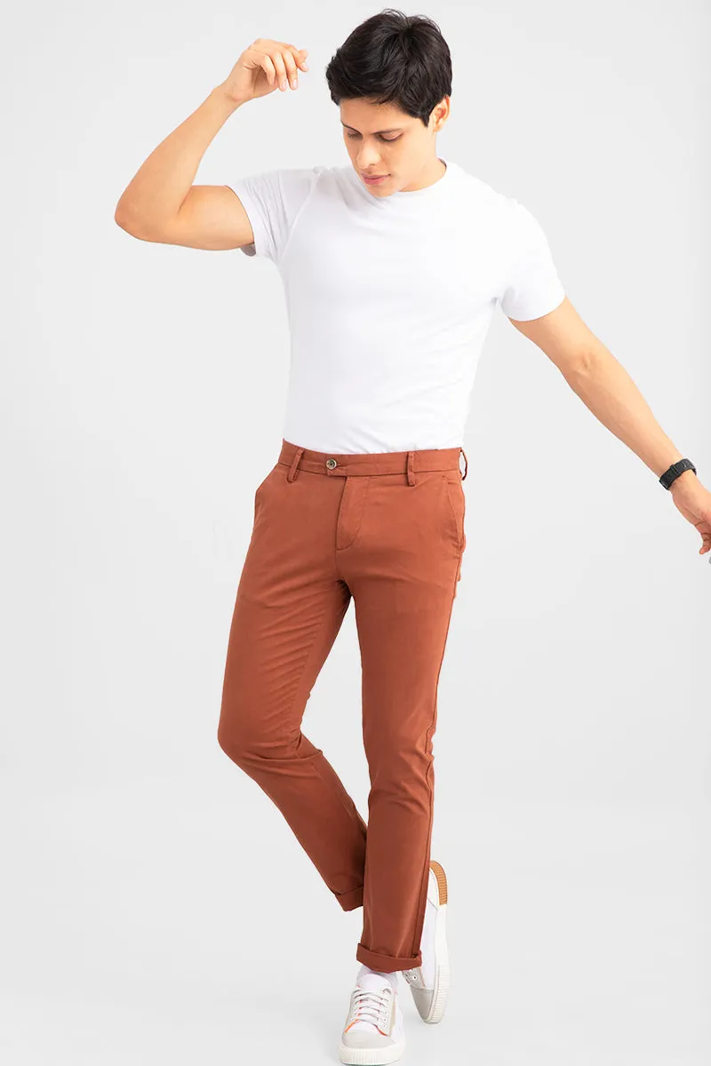 All-Day Rustic Orange Chino