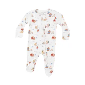 Angel Dear - Baby Pajamas - Camping Bear Adventures