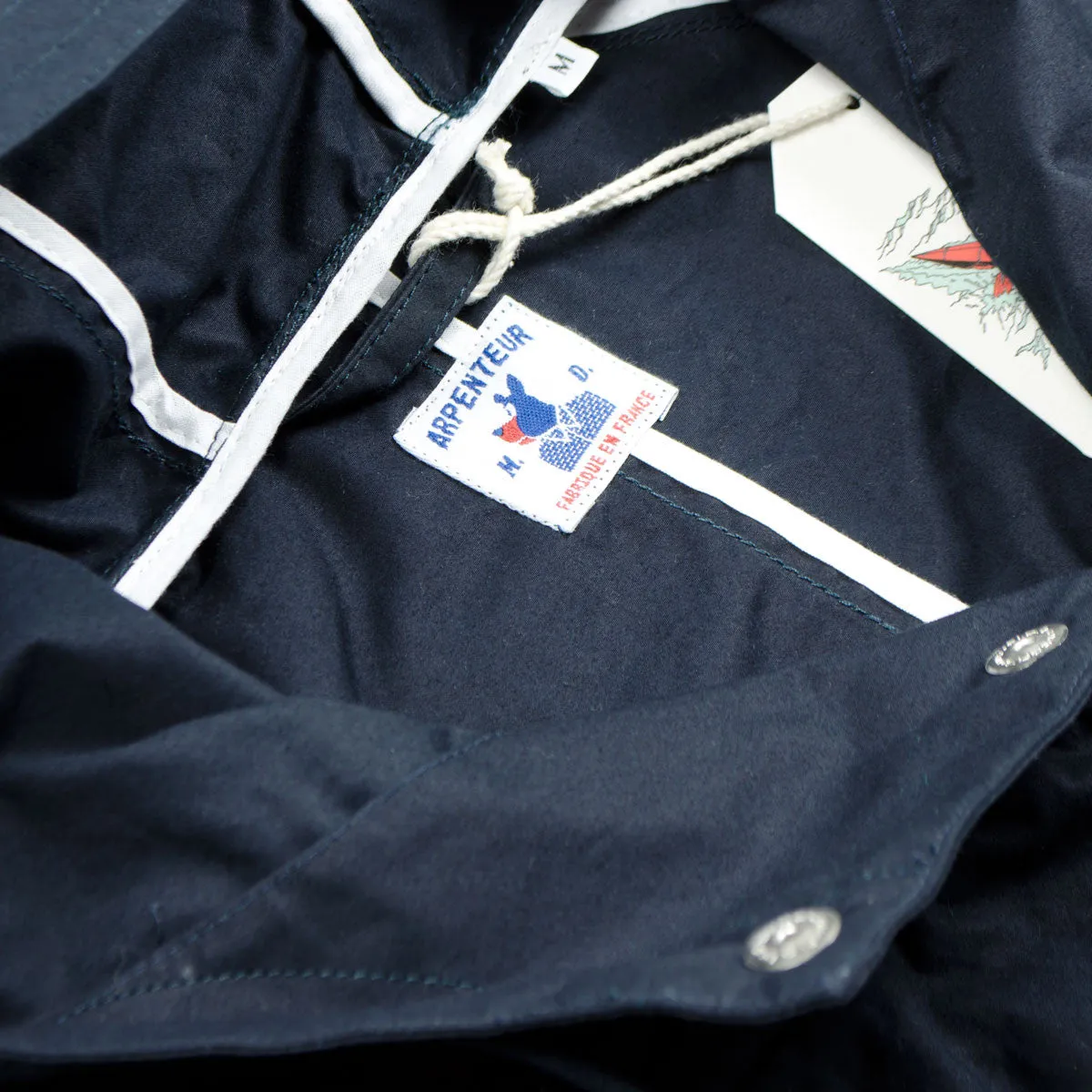 Arpenteur - Mevi Parka - Navy Sail Gabardine