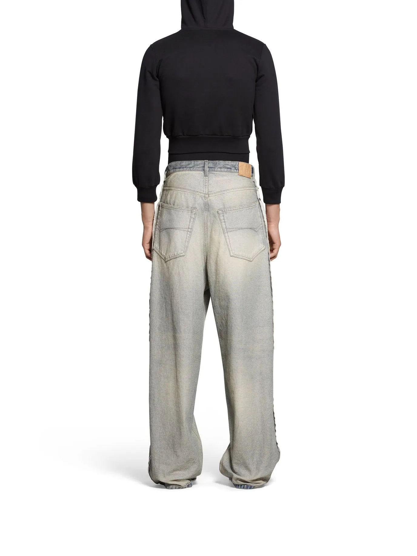 BAGGY PANTS ORGANIC LIGHT INDIGO DENIM