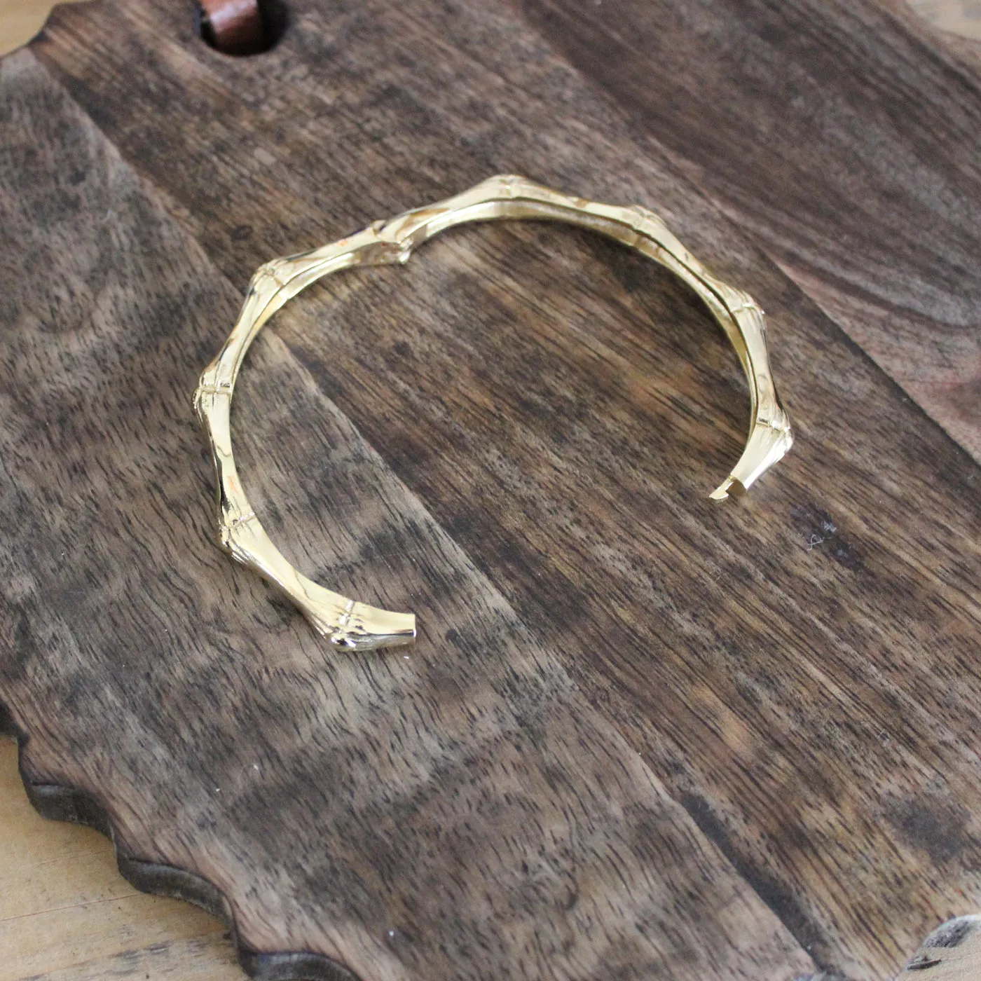 Bamboo Snap-on Bangles