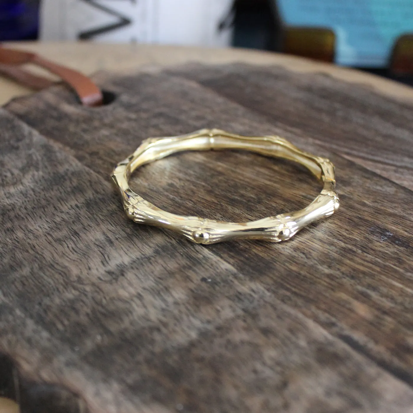 Bamboo Snap-on Bangles