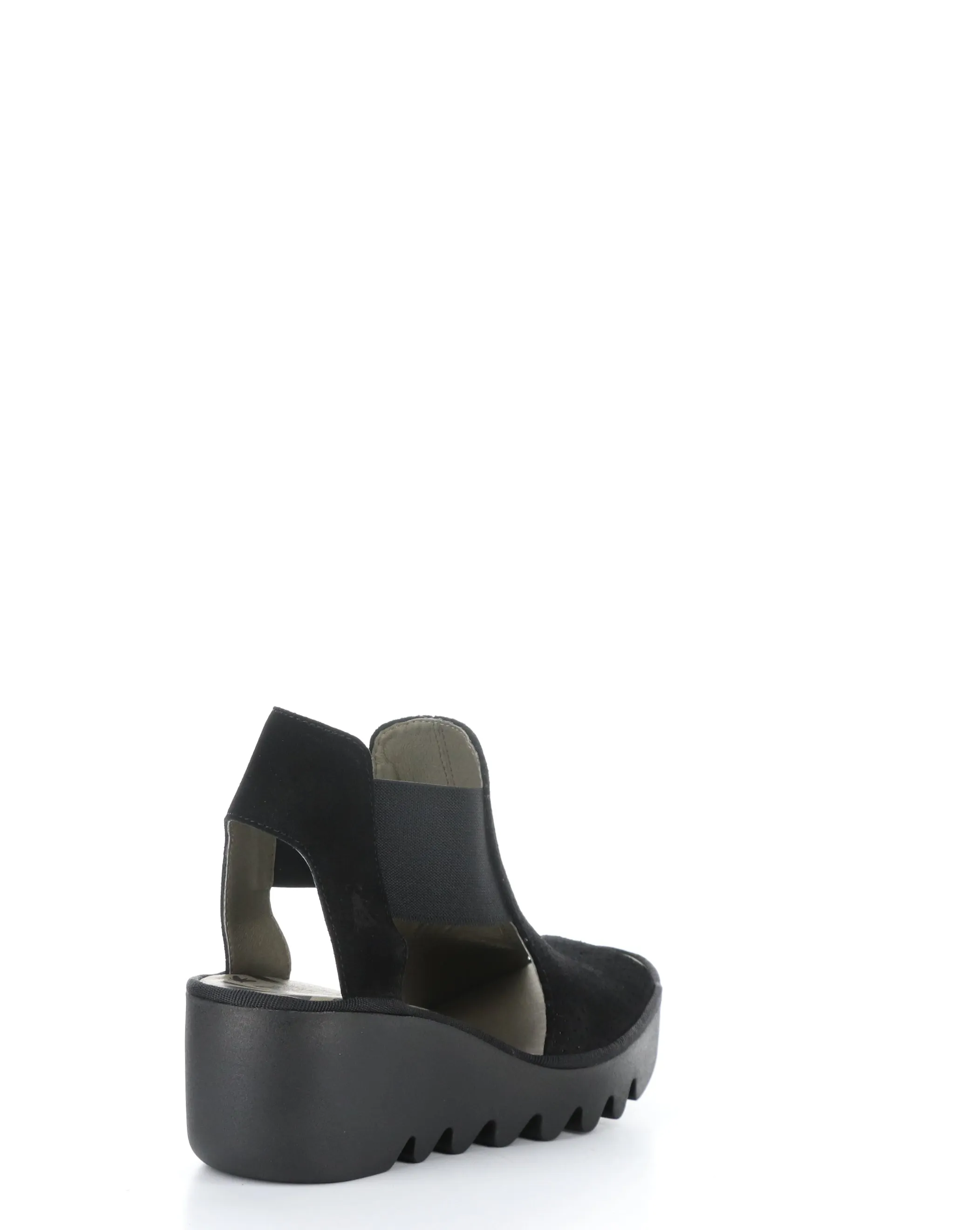 BIGA412FLY 000 BLACK Elasticated Sandals