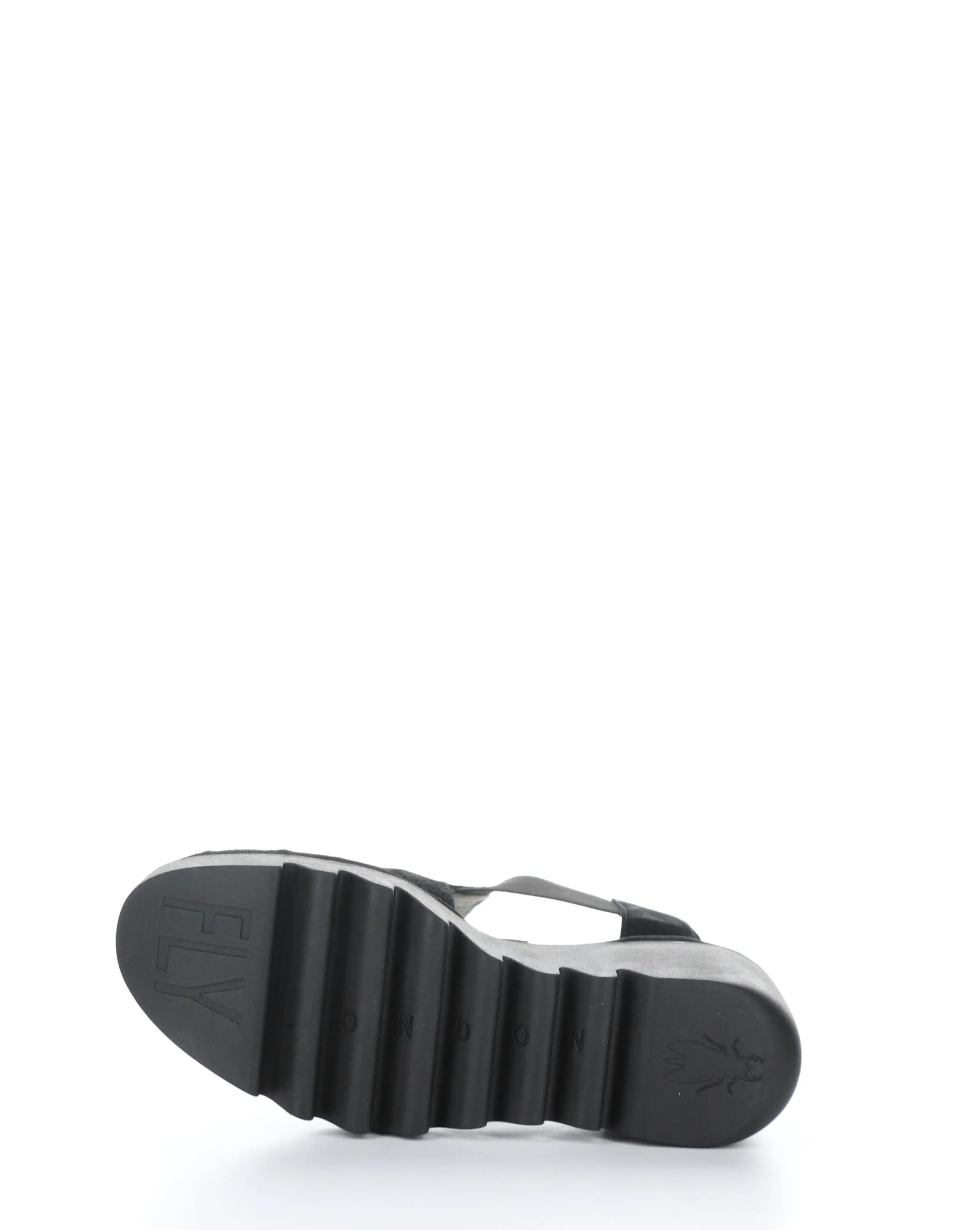 BIGA412FLY 000 BLACK Elasticated Sandals