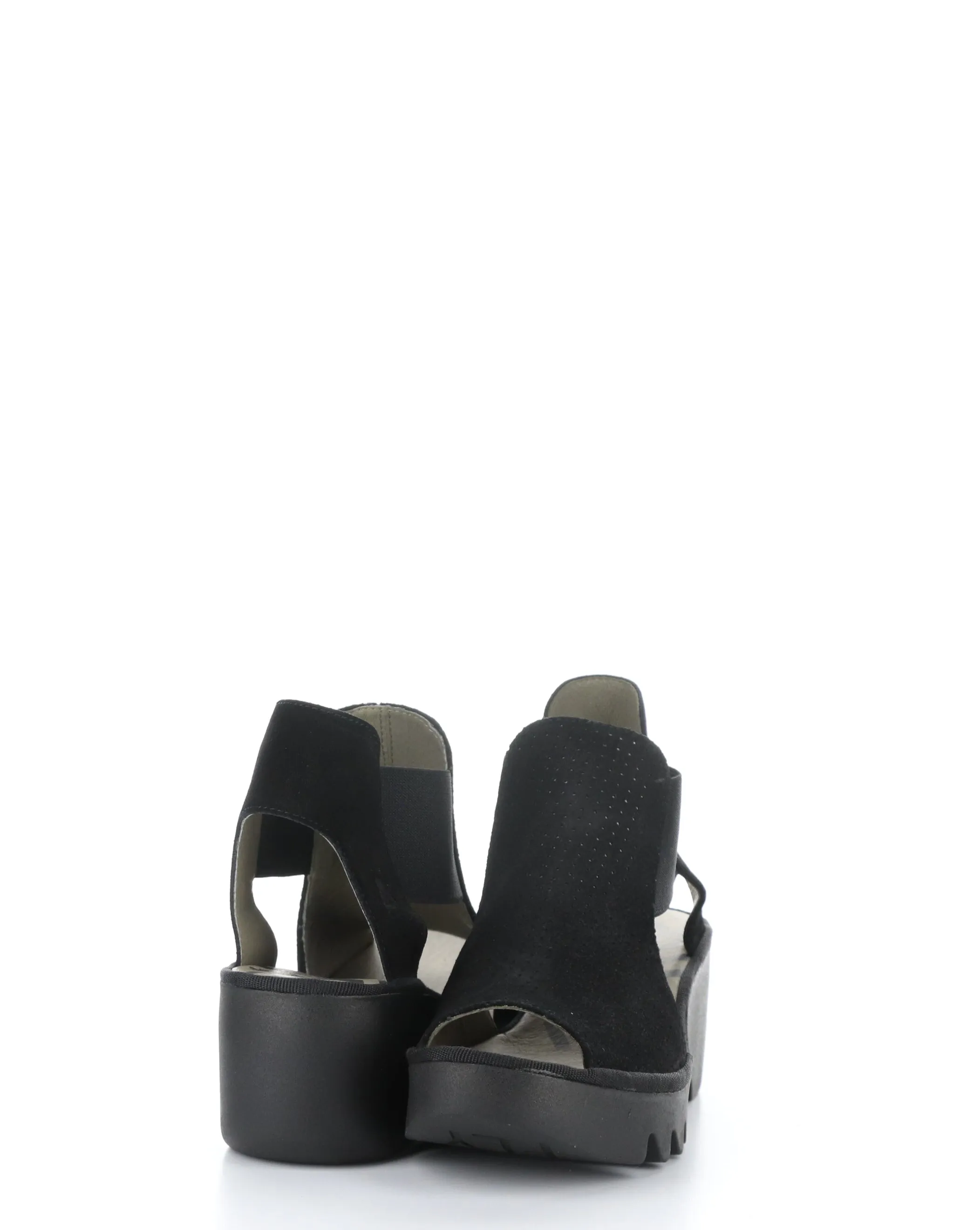 BIGA412FLY 000 BLACK Elasticated Sandals