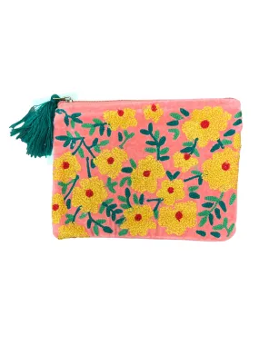 Bloom Zipper Pouch - Medium