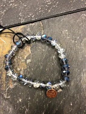 Blue Stretch Bracelet