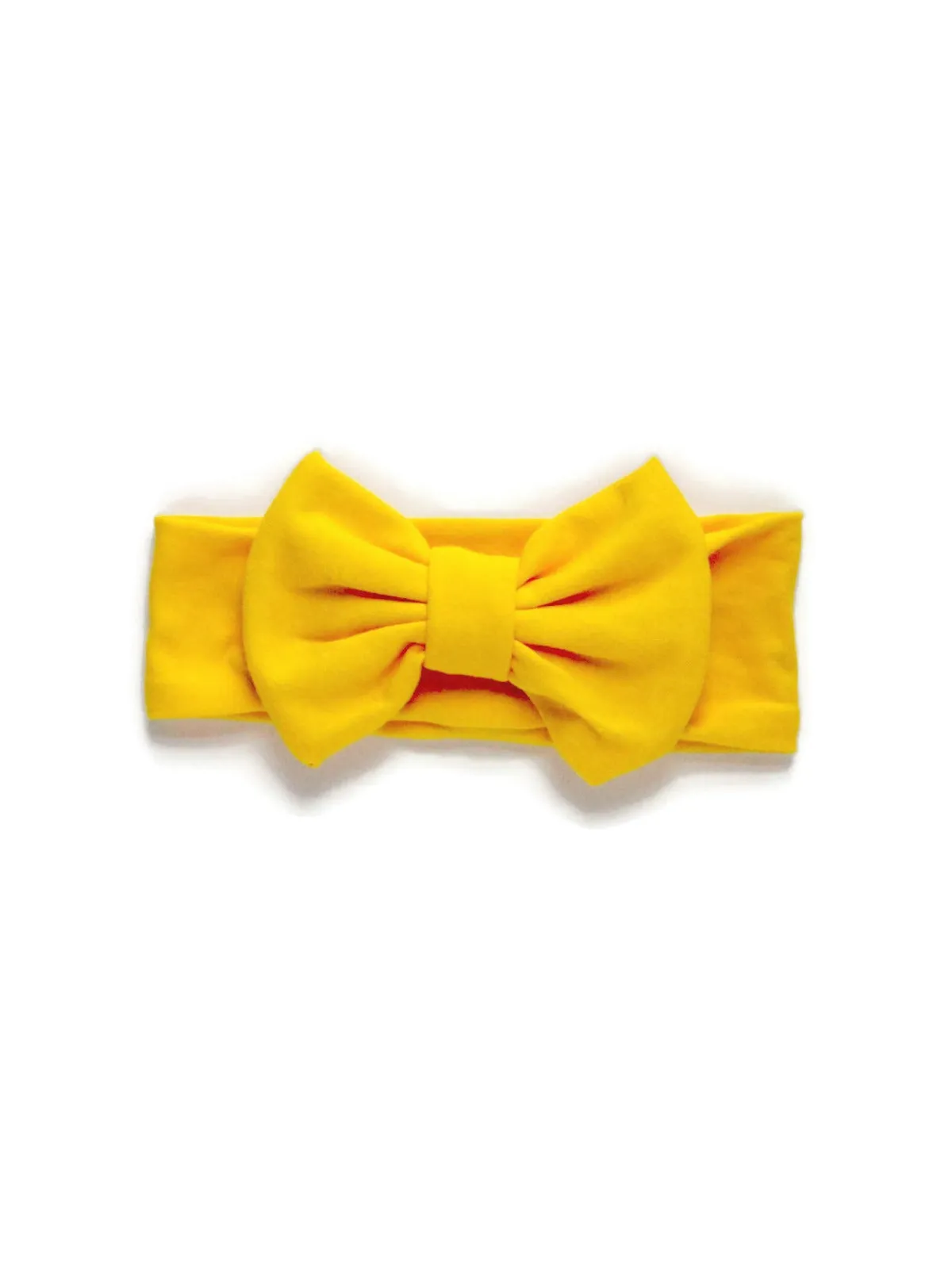 Bow Headband - Yellow