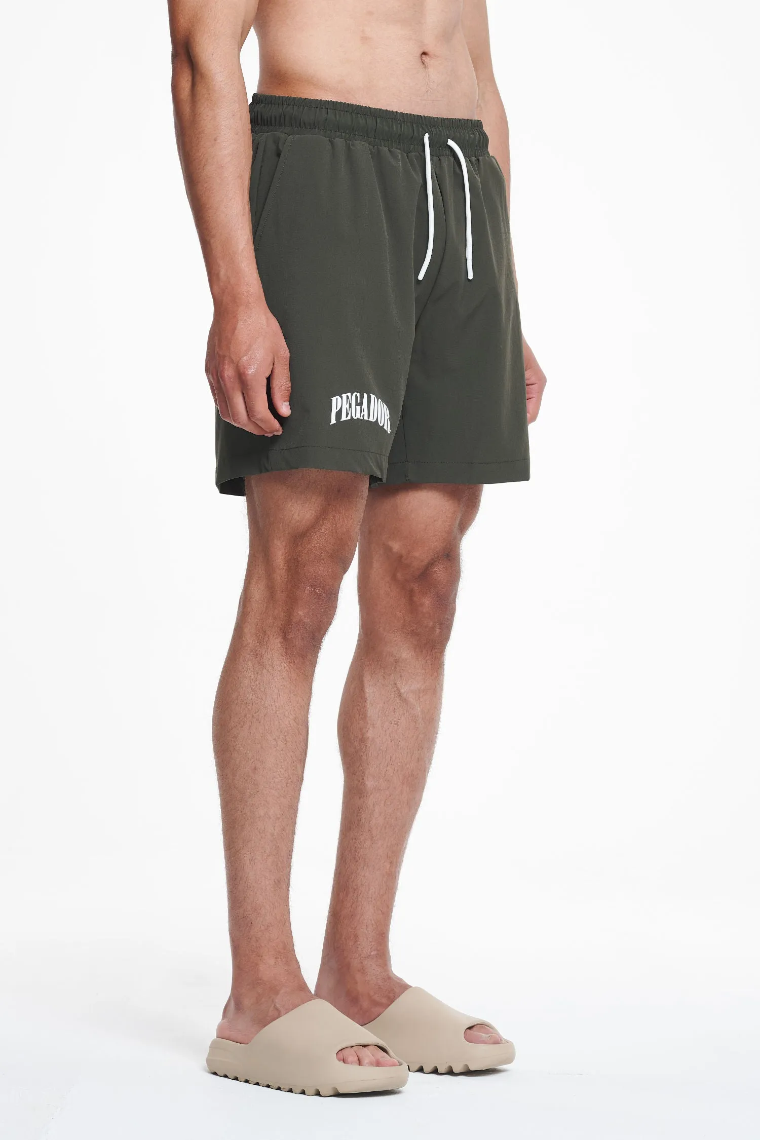 Brule Swim Shorts Dark Olive