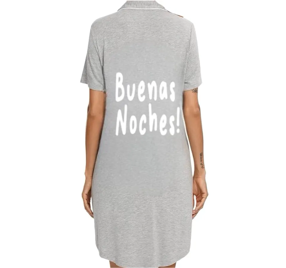 Buenas Noches Bamboo Night Shirt S/S