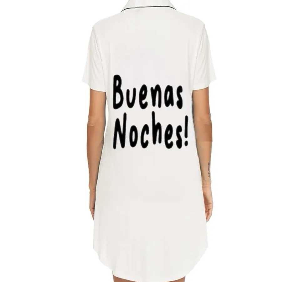 Buenas Noches Bamboo Night Shirt S/S