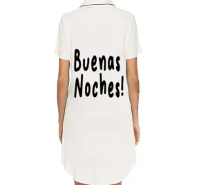 Buenas Noches Bamboo Night Shirt S/S