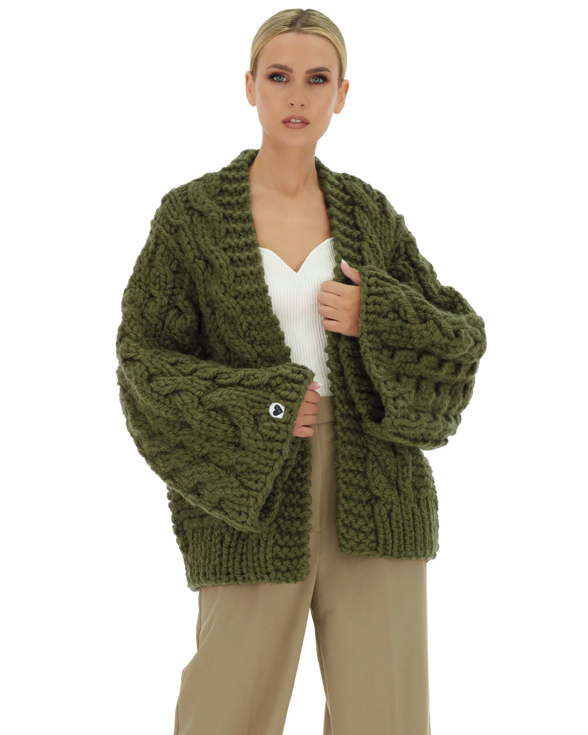 Cable Knit Cardigan