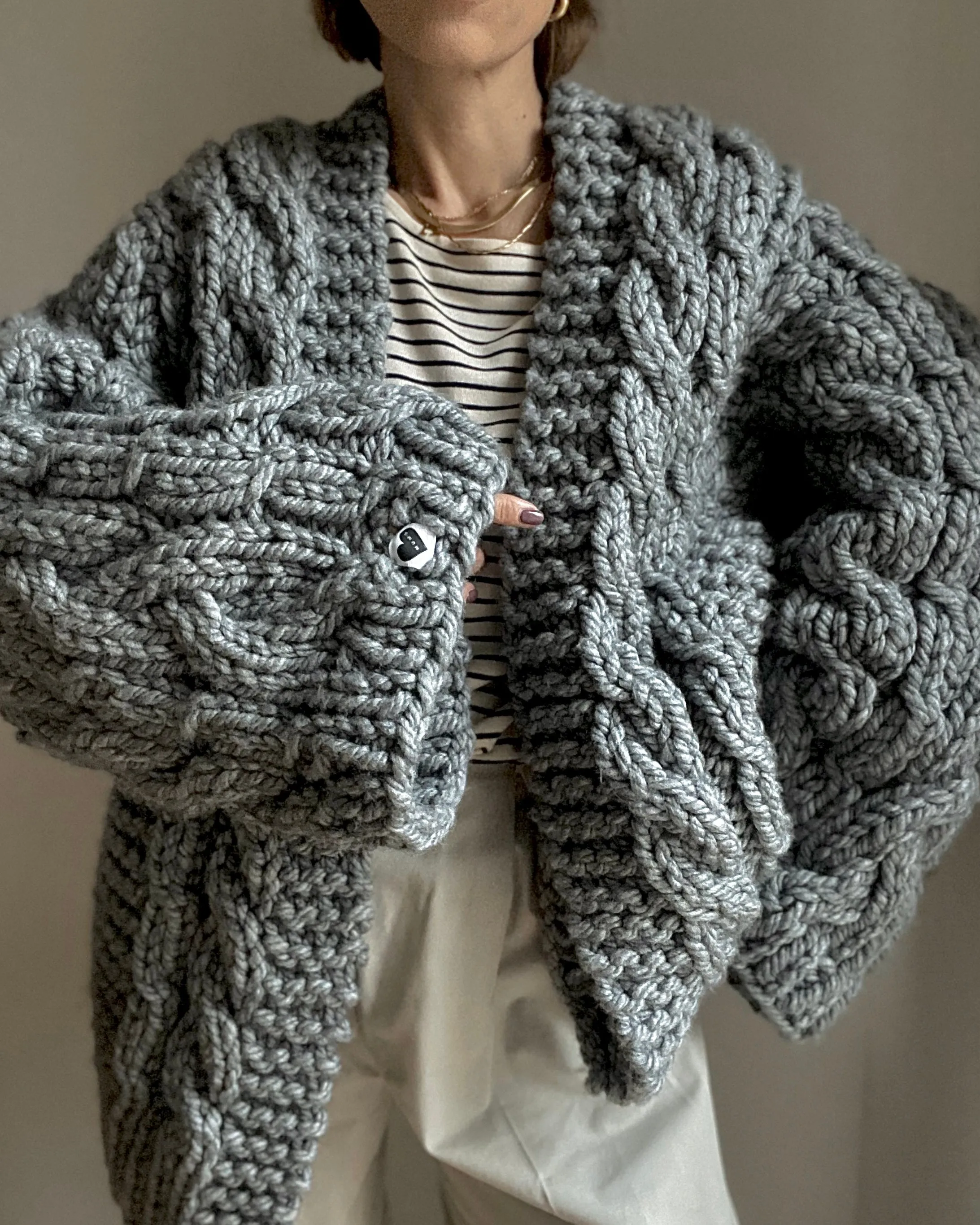 Cable Knit Cardigan