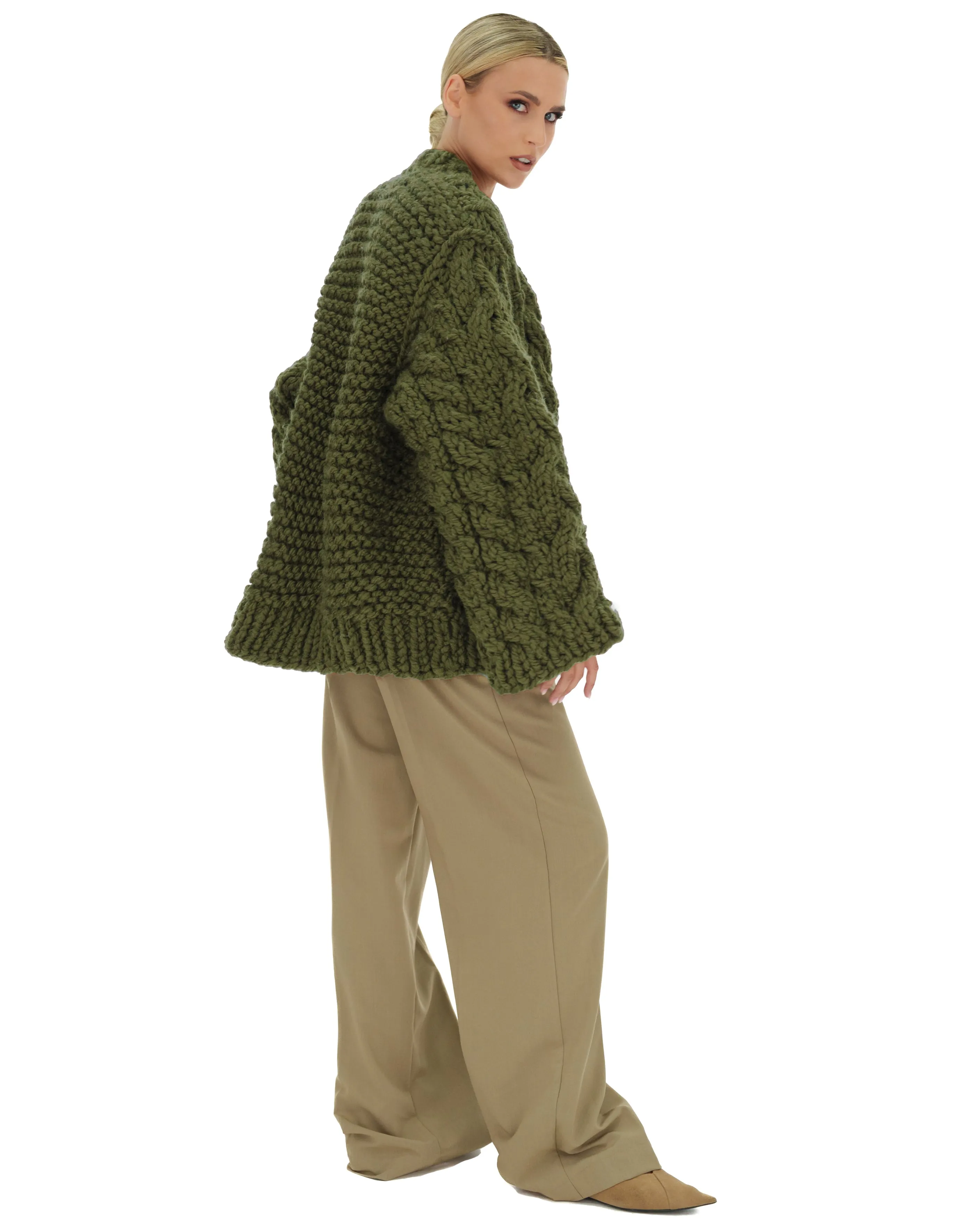 Cable Knit Cardigan