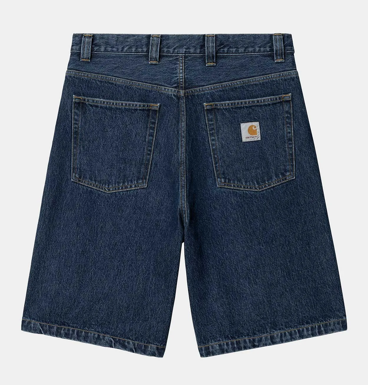 Carhartt WIP Brandon Short in Blue Stone Washed