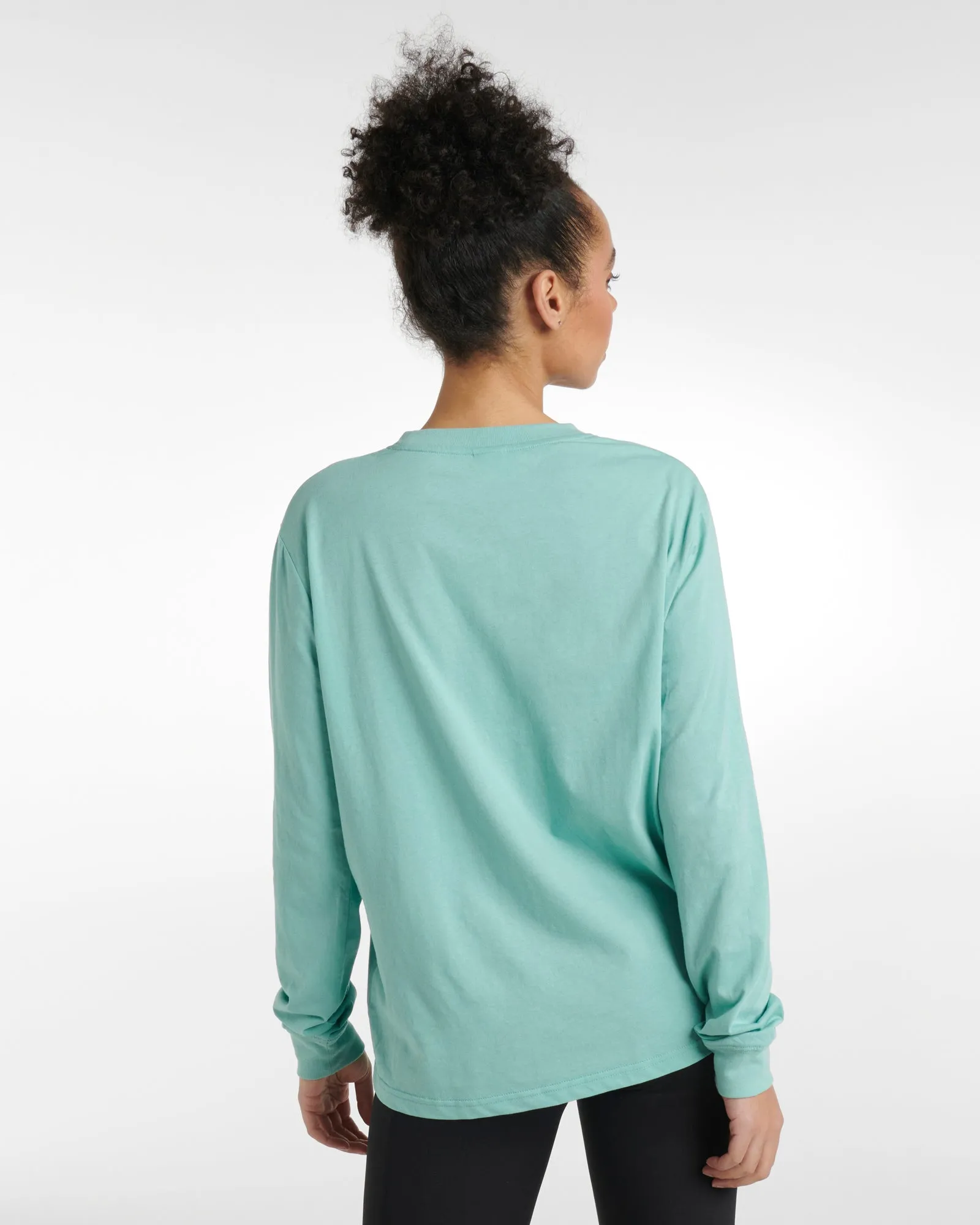 CLASSIC KEYLINE LONG SLEEVE TEE SAGE