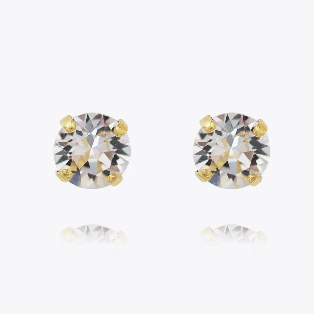 Classic Stud Earrings / Crystal