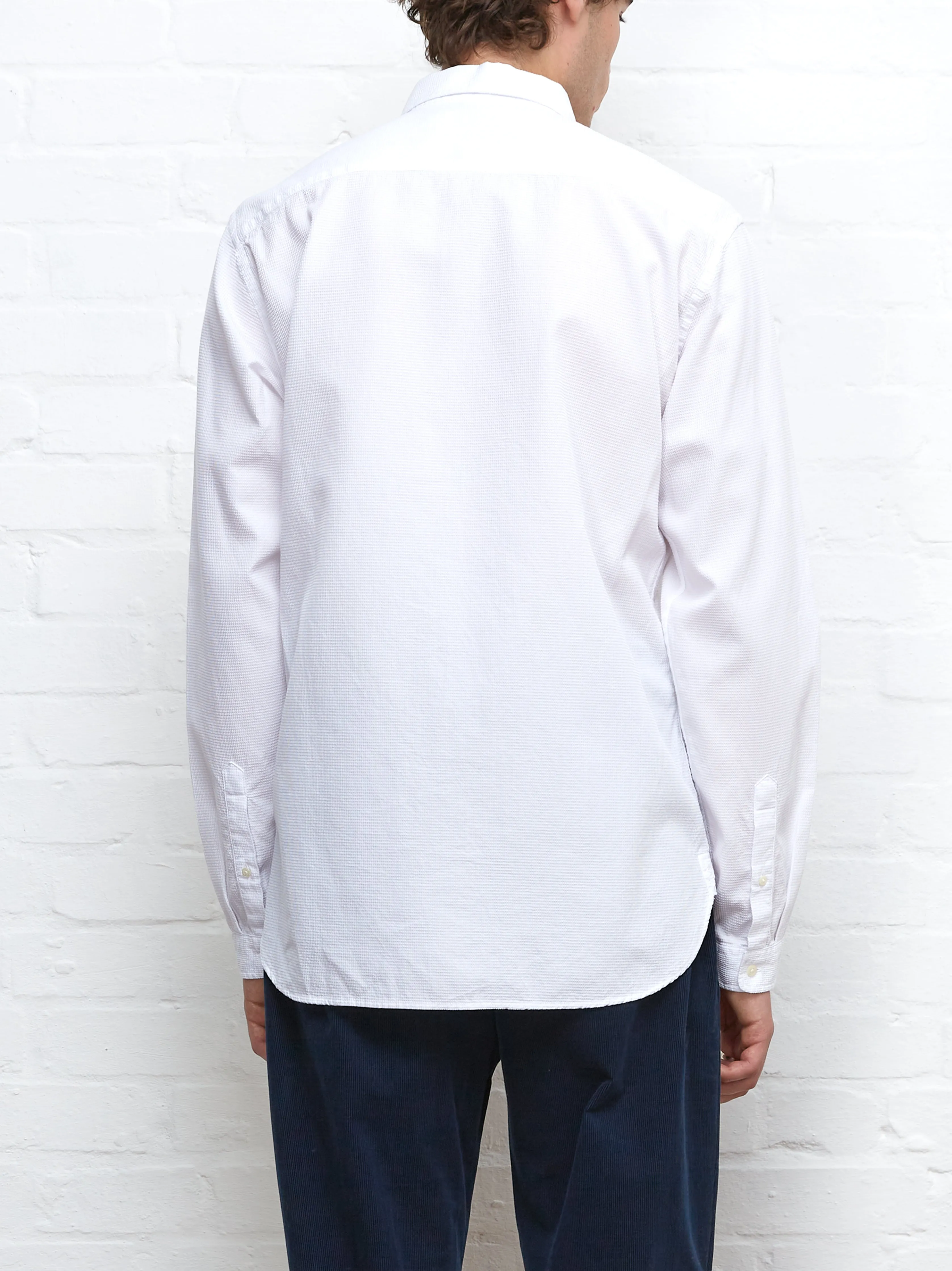 Clerkenwell Tab Shirt Marham White