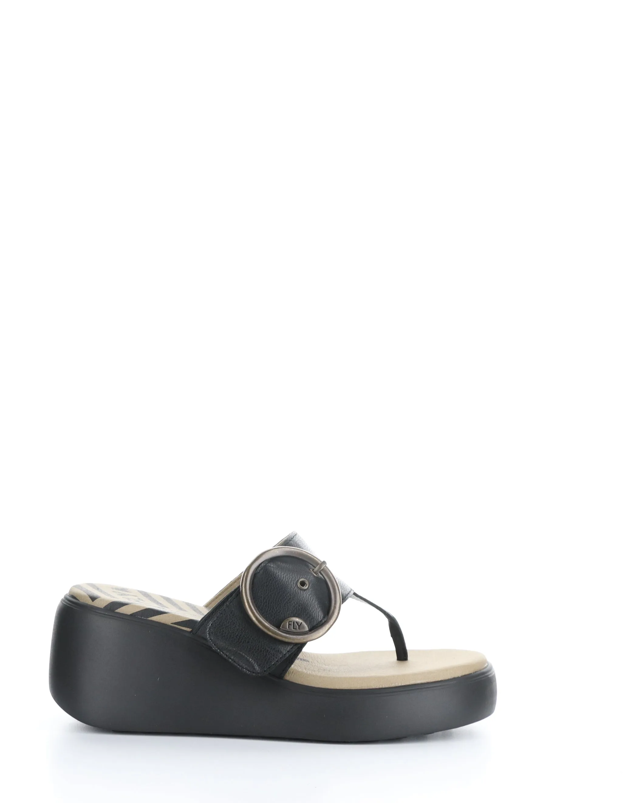 DAFI938FLY 000 BLACK Slip-on Sandals