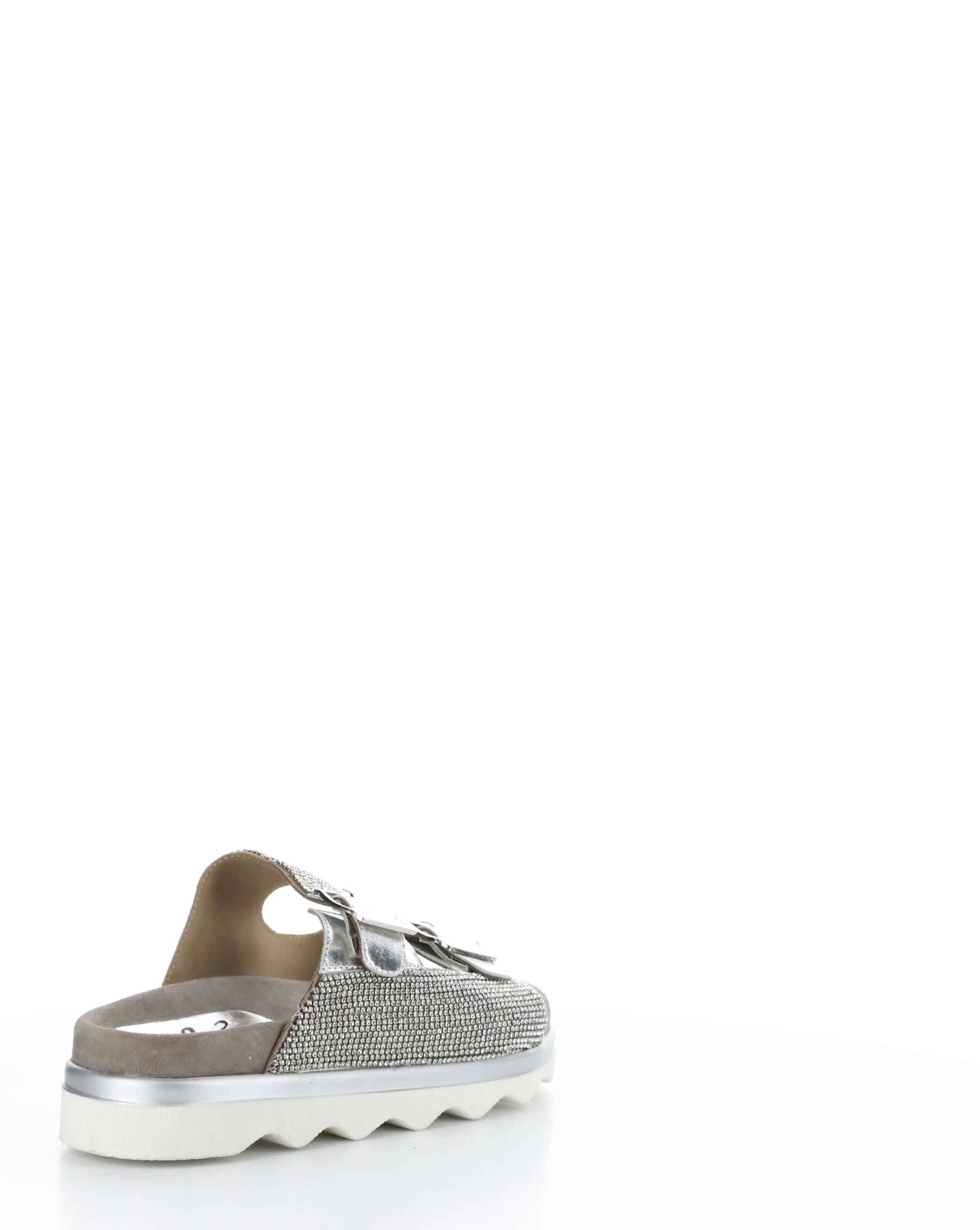 DAHNA SILVER Slip-on Sandals