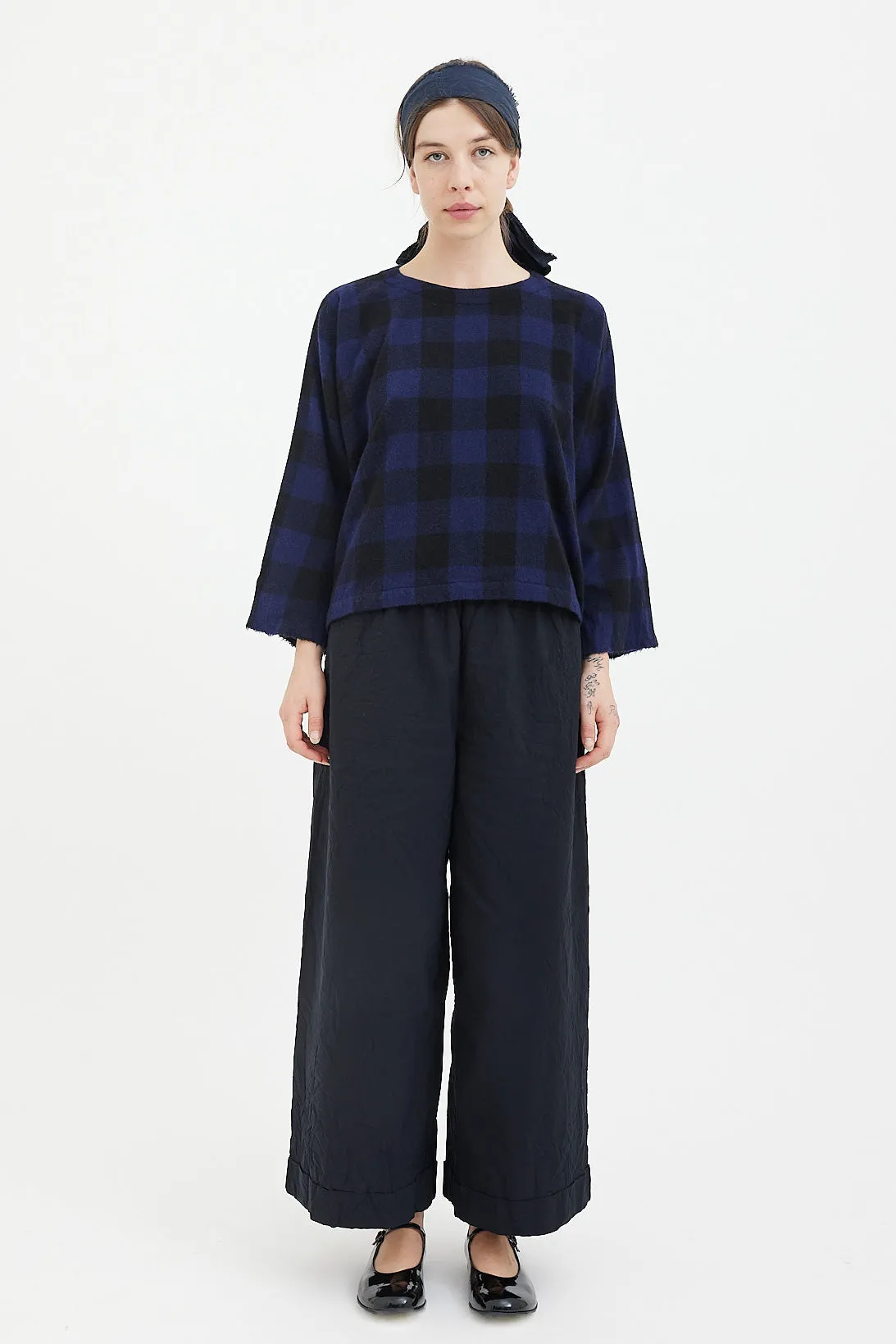 Daniela Gregis - Collard Shirt Jeroni - Stardust Blue/Black