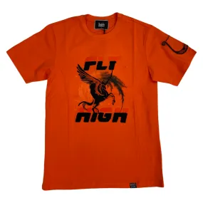 DenimiCity Fly High Tee (Orange)