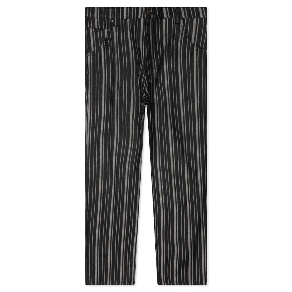 Diamond Denim Pant - Black