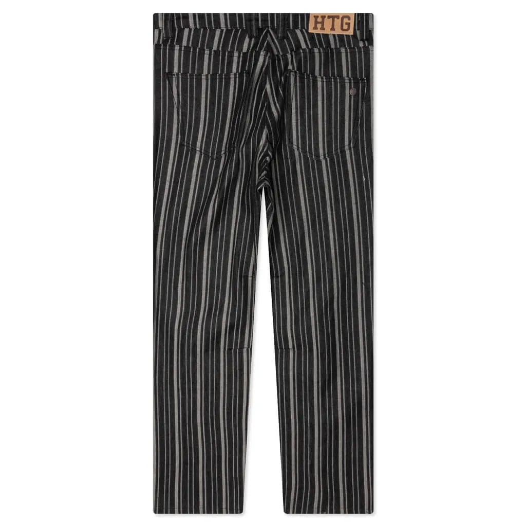 Diamond Denim Pant - Black