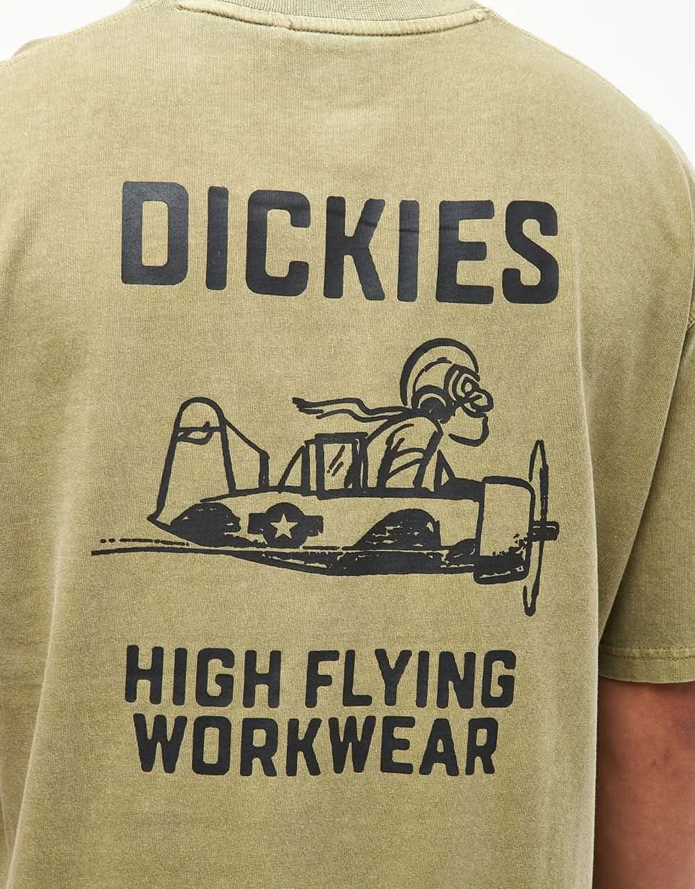 Dickies High Flying Workwear T-Shirt - Imperial Green