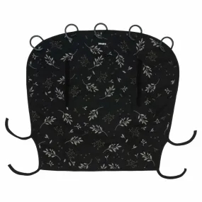 Dooky Universal Sun Shade - Romantic Leaves Black