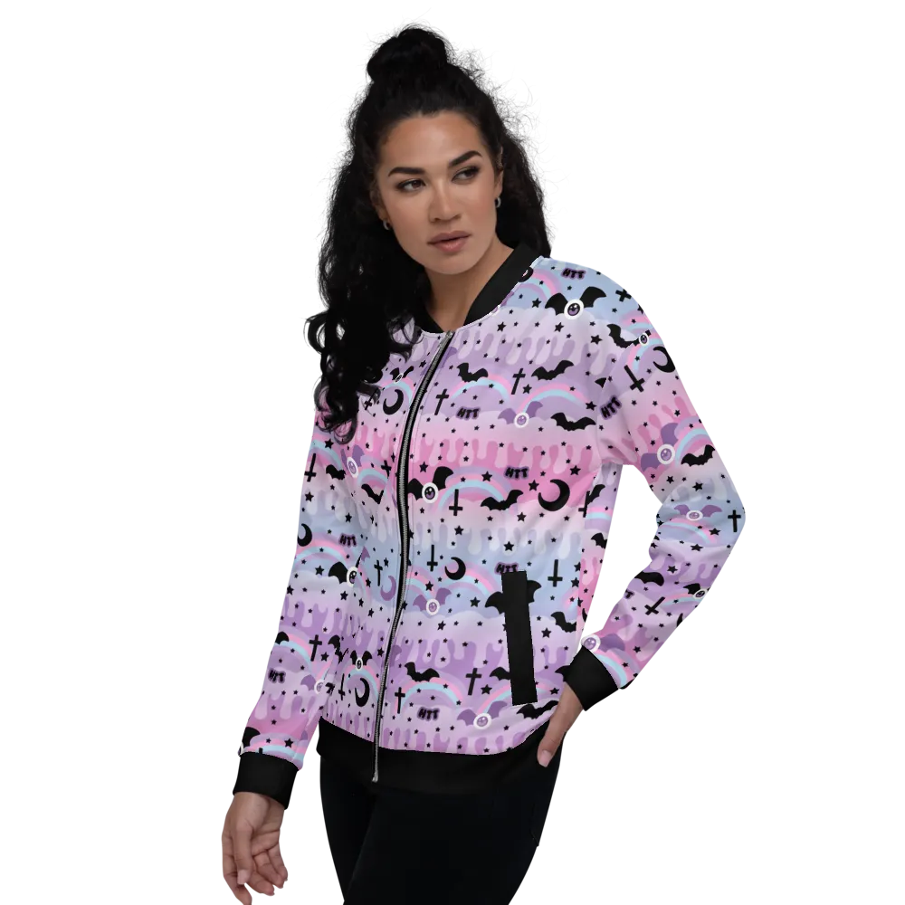 Dripping Sky Unisex Bomber Jacket