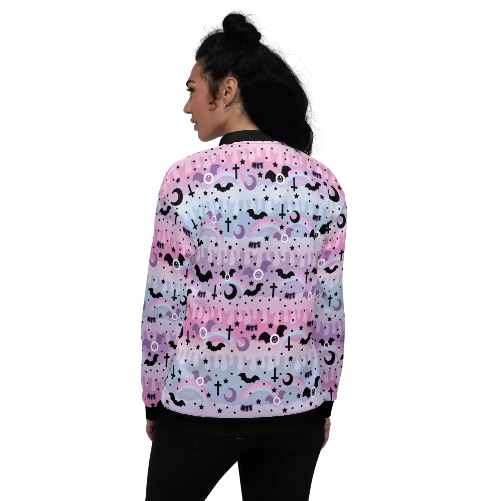 Dripping Sky Unisex Bomber Jacket