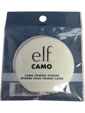 E.l.f. Cosmetics Camo Powder Sponge 2-Pack Vegan and Cruelty-Free