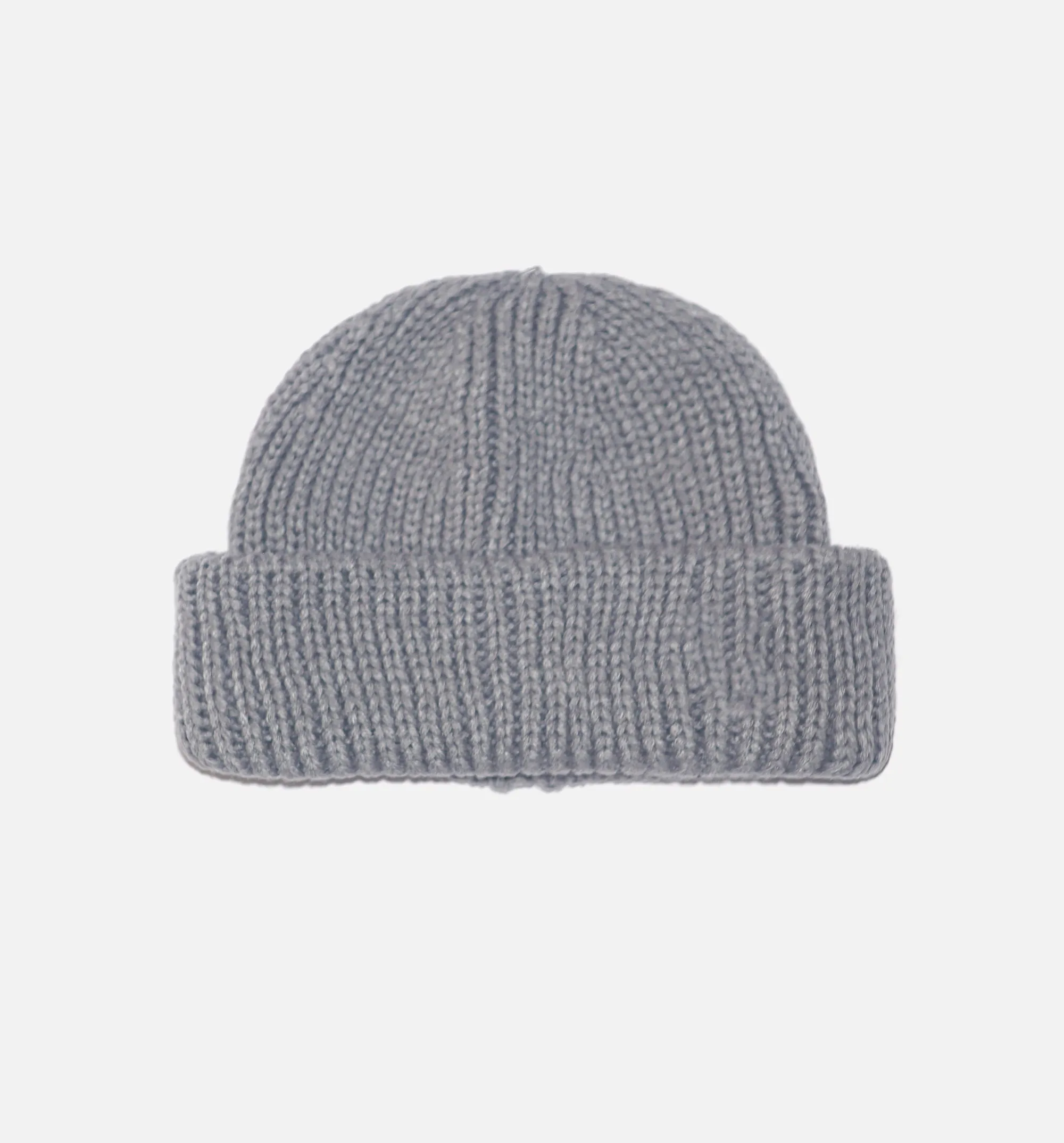 Enamel Pin Beanie Grey Mens Hat - Grey