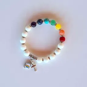 “Everything Will Be Alright” Bracelet with Gems