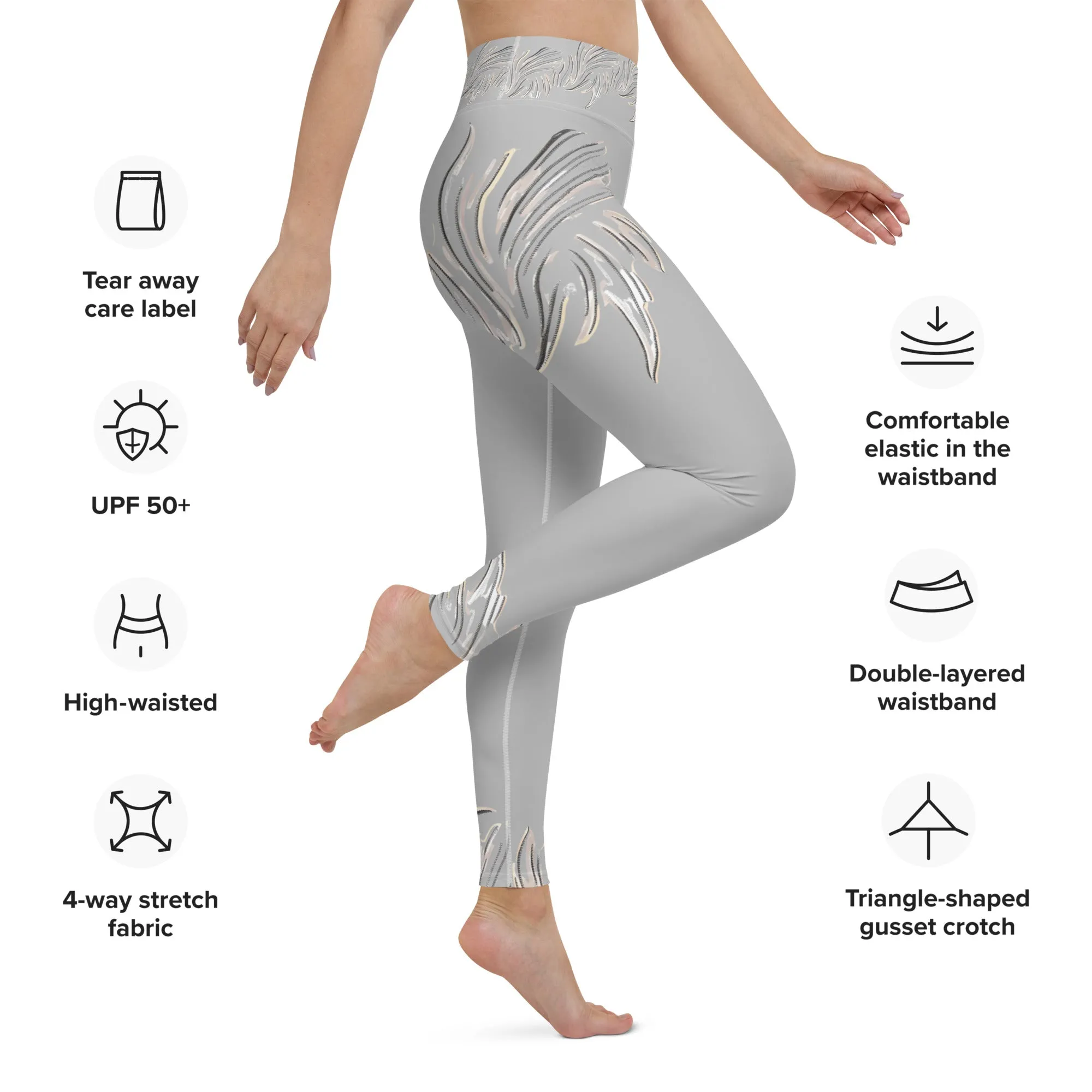 Fantasy Art Print Leggings for Women - Stylish Yoga Fashion